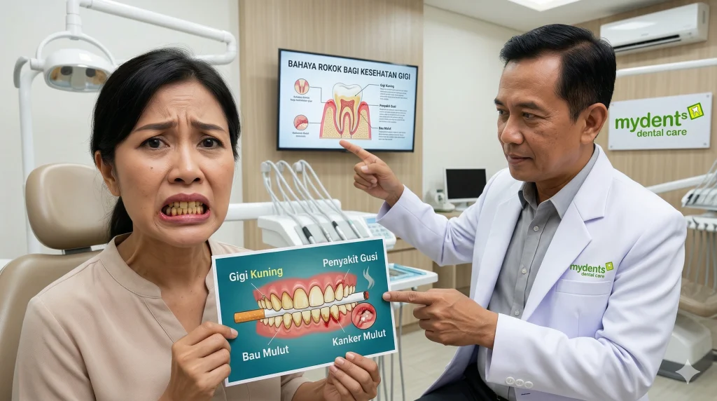bahaya rokok bagi kesehatan gigi
