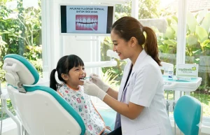 Manfaat Pengaplikasian Fluoride Topikal guna memperkuat gigi anak dari serangan karies