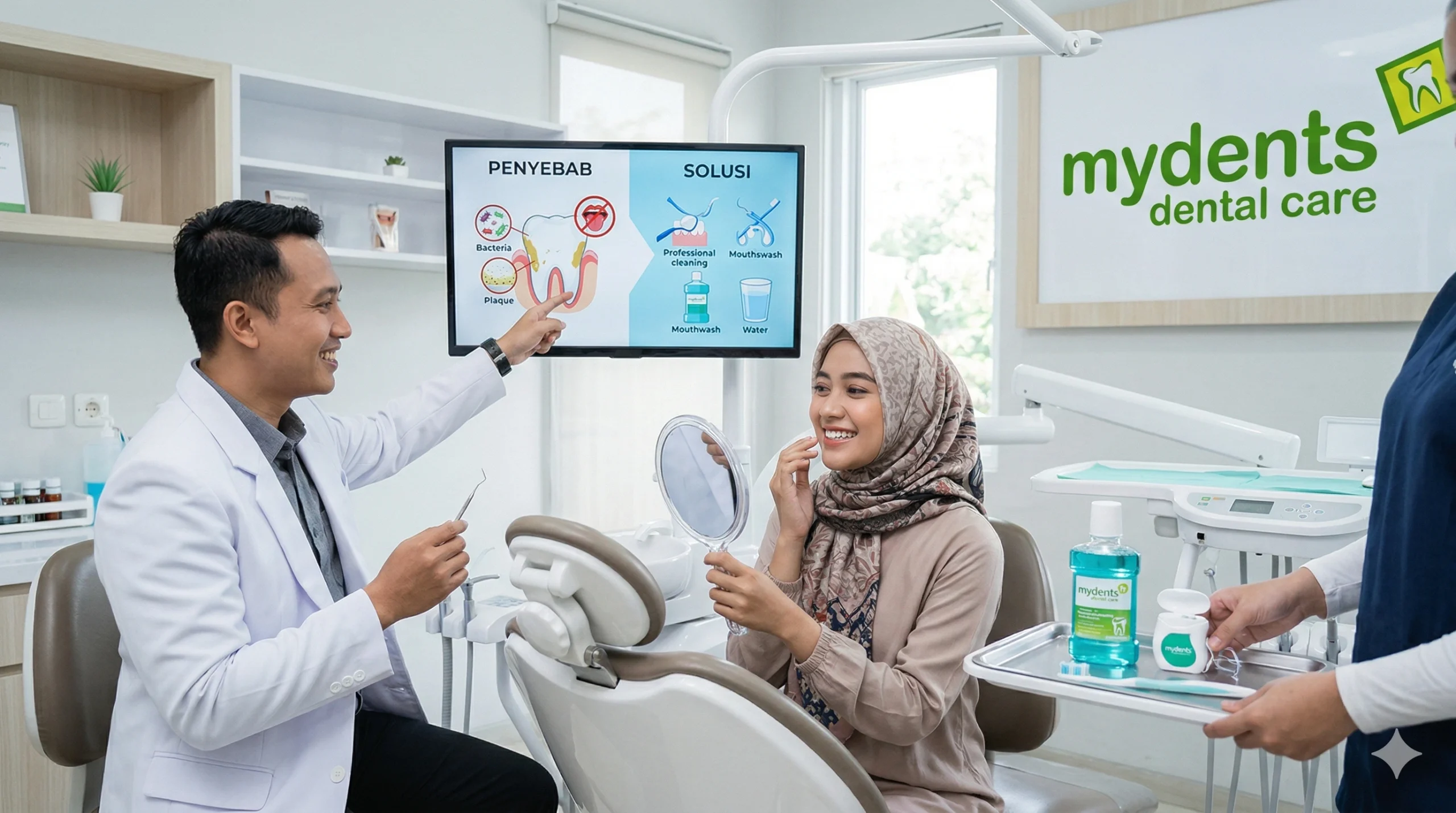 cara mengatasi bau mulut kronis