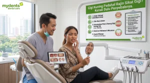 gigi kuning padahal rajin sikat gigi